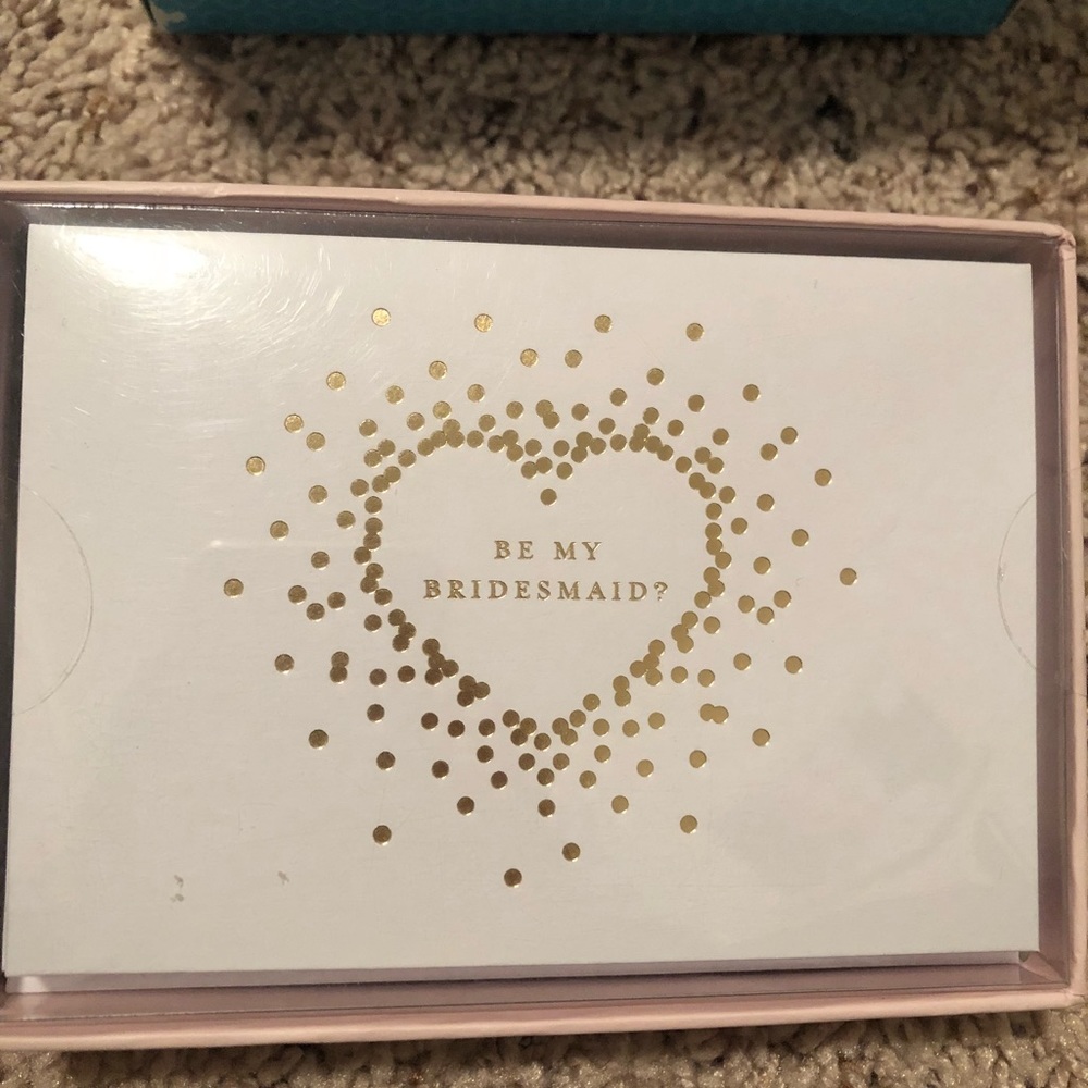 Bridesmaids cards